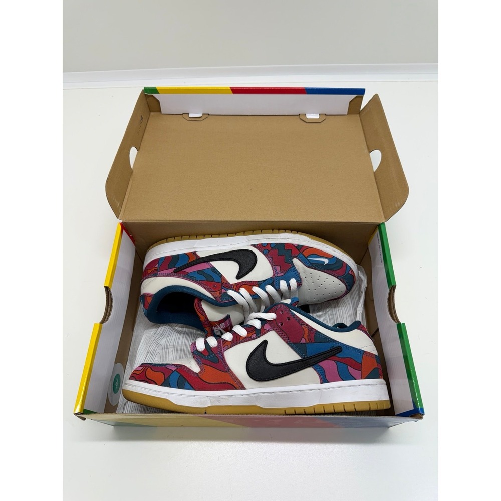 Size 9.5 - Nike SB Dunk Parra. Worn Once With Box. With Extra Laces